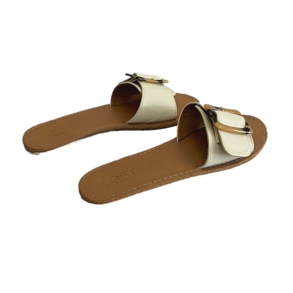 LOFT Outlet Buckle Slide Sandals - Picture 5 of 10